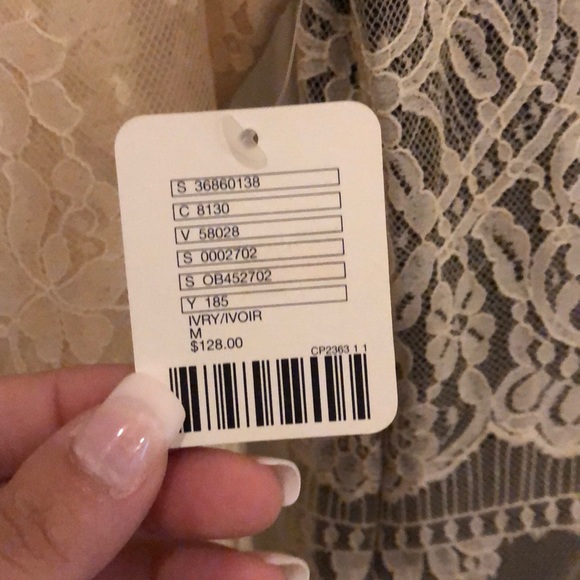 Cream Lace Free People Dress - Picture 3 of 3